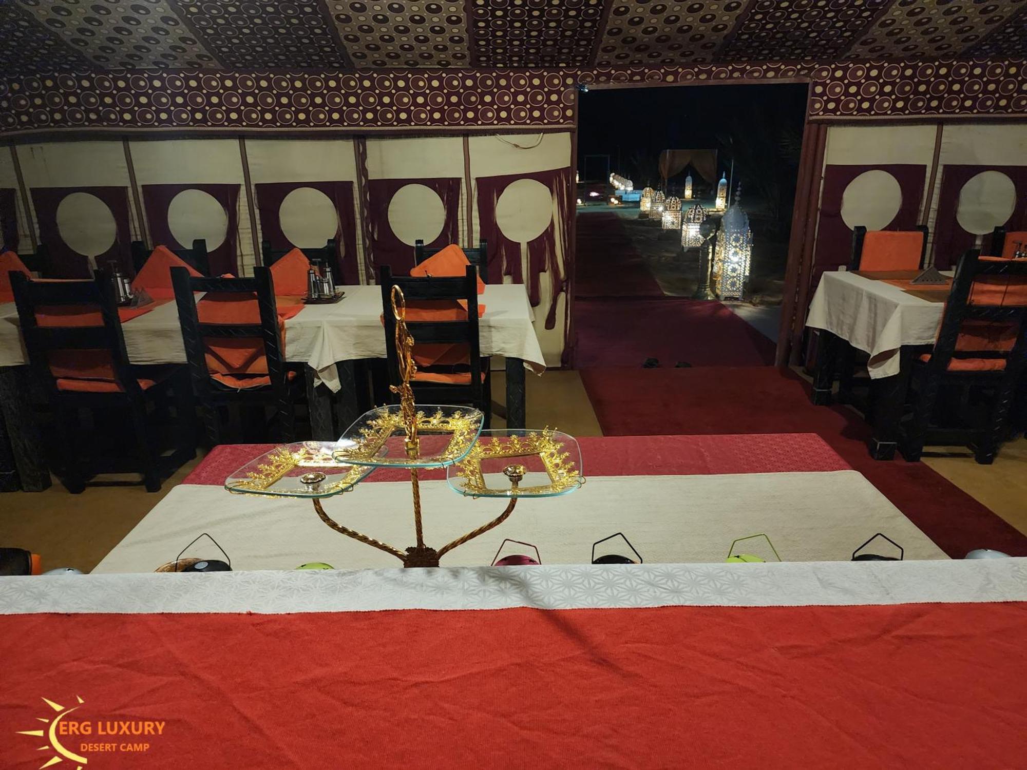 Dounia Luxury Camp Hotel เมอร์ซูกา ภายนอก รูปภาพ