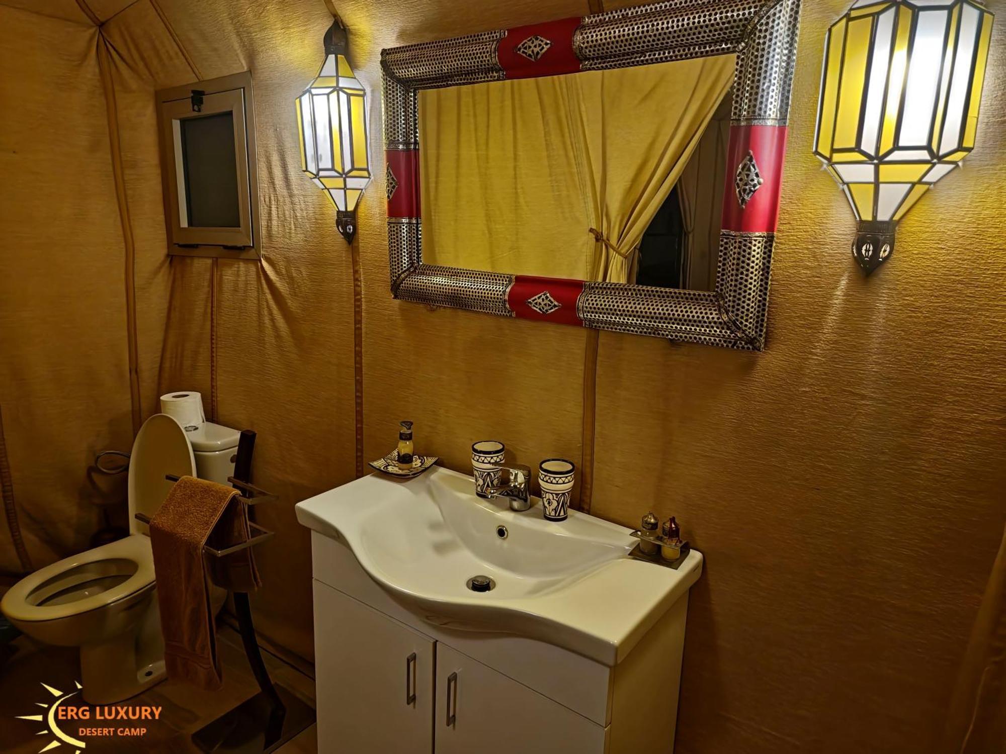 Dounia Luxury Camp Hotel เมอร์ซูกา ภายนอก รูปภาพ