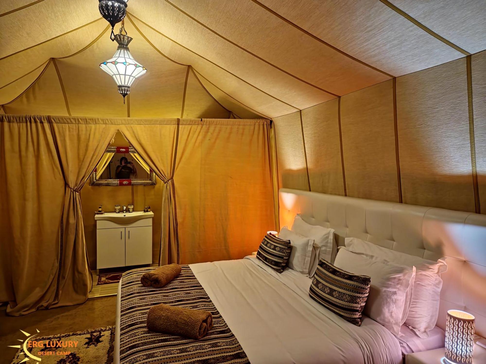 Dounia Luxury Camp Hotel เมอร์ซูกา ภายนอก รูปภาพ
