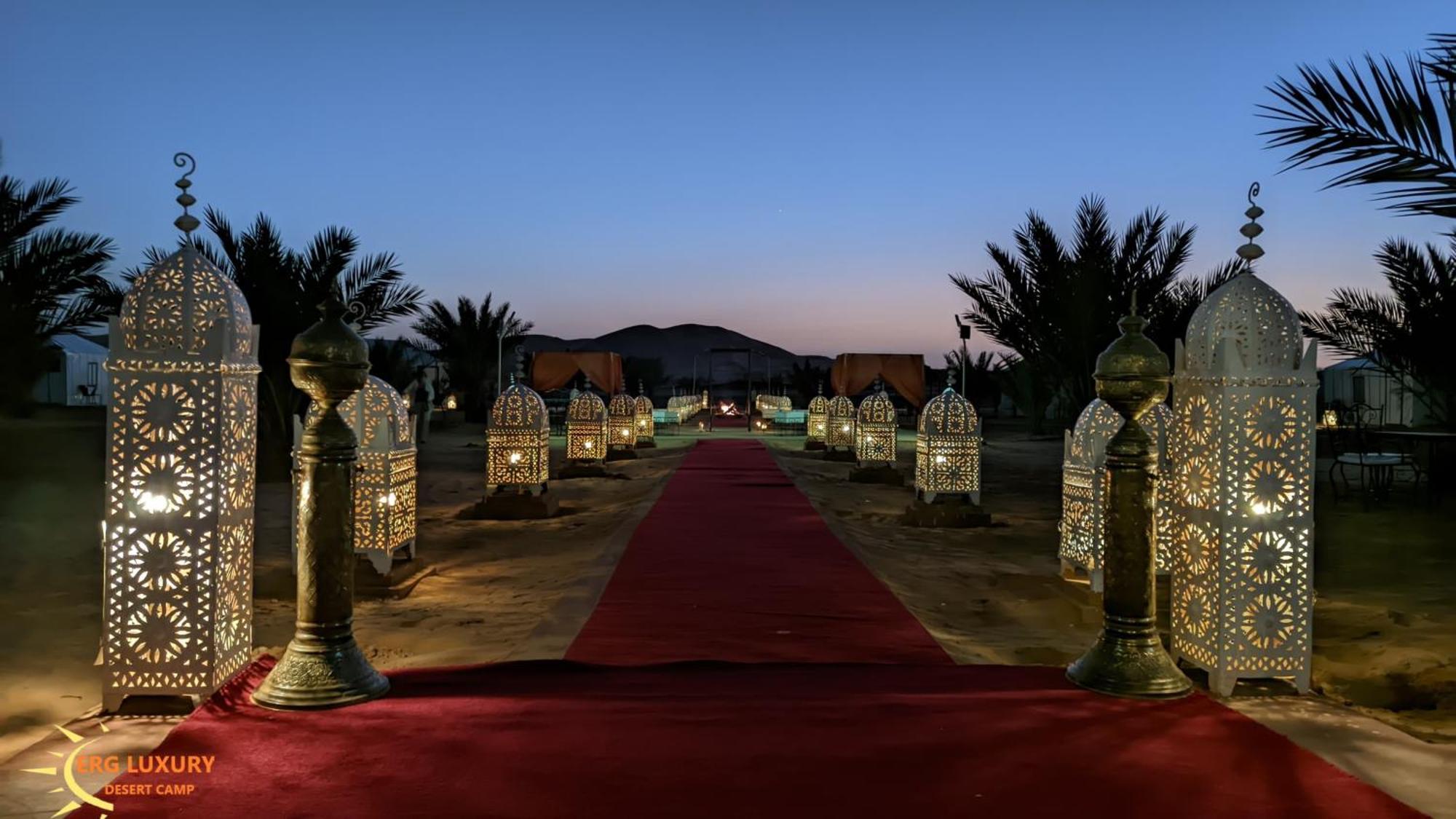 Dounia Luxury Camp Hotel เมอร์ซูกา ภายนอก รูปภาพ