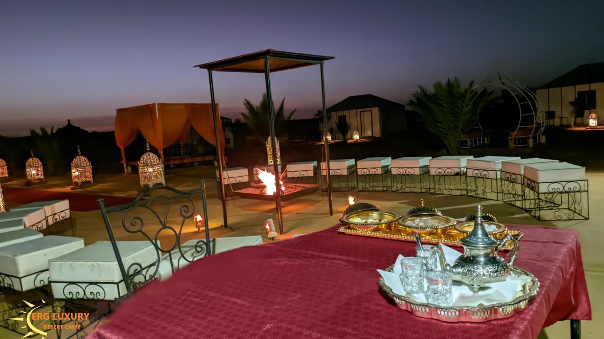 Dounia Luxury Camp Hotel เมอร์ซูกา ภายนอก รูปภาพ